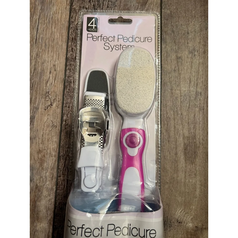 NEW Perfect Pedicure System One Size Pink White
